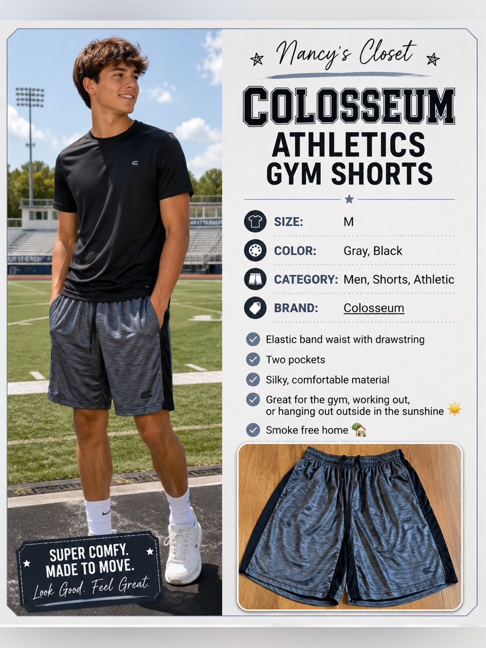 Colosseum Athletics Gym Shorts